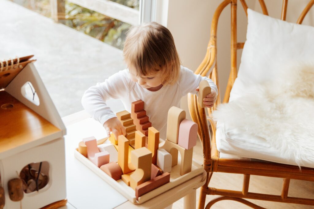 Zabawka drewniana - edukacyjna